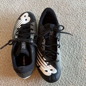 New Balance Black and White Rush Sneakers